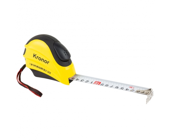 Фото 2 - Рулетка магнитная обрезиненная с автостопом 7.5м×25мм KRONOR (3824021)