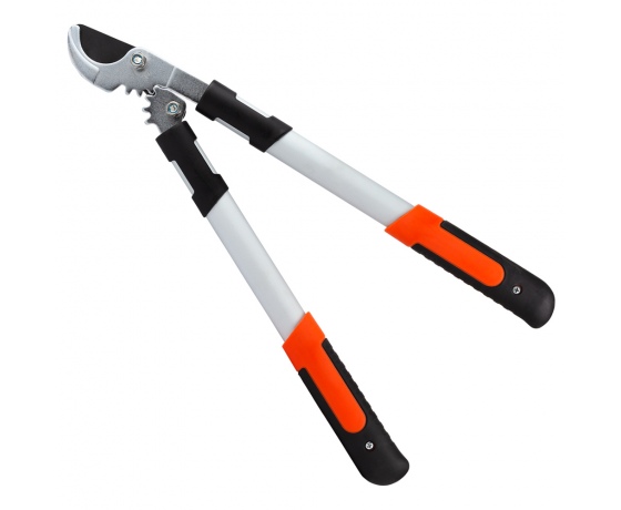 Фото 3 - Сучкорез плоскостной шестеренчатый алюминиевые рукоятки 483мм FLORA (5022424)