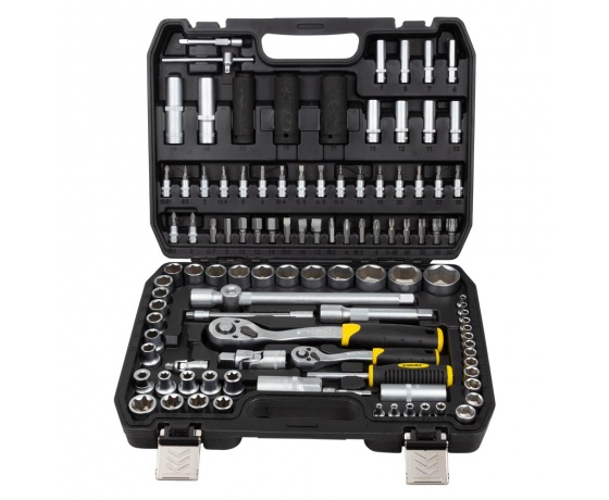 Фото 3 - Набор насадок торцевых и биты 1/4