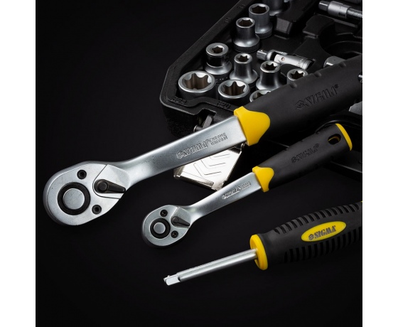 Фото 9 - Набор насадок торцевых и биты 1/4