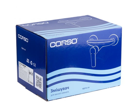 Фото 4 - Смеситель COMO Ø35 для душа CORSO (BF-1D129C) (9611300)