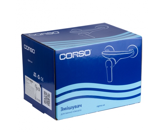 Фото 4 - Смеситель BOLSENA Ø35 для душа CORSO (CB-1D137C) (9614300)