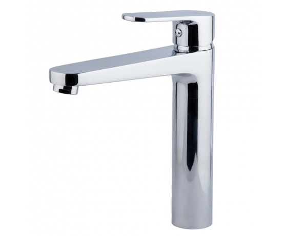 Фото 2 - Смеситель MARMORE Ø35 для раковины литой высокий на гайке CORSO (DB-1A638C) (9623010)