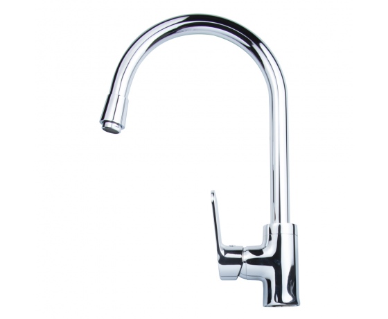 Фото 4 - Смеситель MARMORE Ø35 для кухни J-излив на гайке CORSO (DB-4B138C) (9623100)