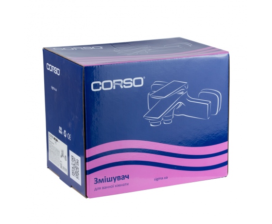 Фото 9 - Смеситель RIVA Ø35 для ванны литой CORSO (DE-1C139C) (9629200)