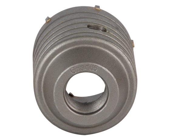 Фото 3 - Коронка по бетону Ø55×70мм 6 зубцов (тубус) GRAD (1514065)