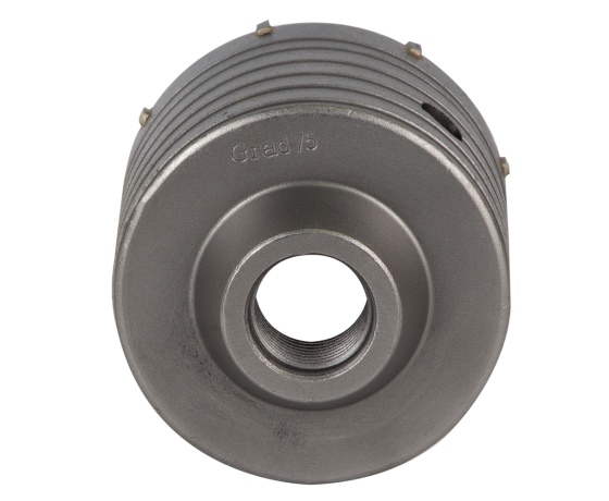 Фото 3 - Коронка по бетону Ø75×70мм 8 зубцов (тубус) GRAD (1514105)