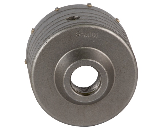 Фото 3 - Коронка по бетону Ø80×70мм 10 зубцов (тубус) GRAD (1514115)