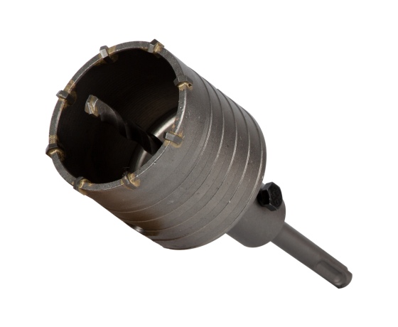 Фото 2 - Коронка по бетону Ø65×70мм 8 зубцов + хвостовик 110мм SDS-plus GRAD (1514365)