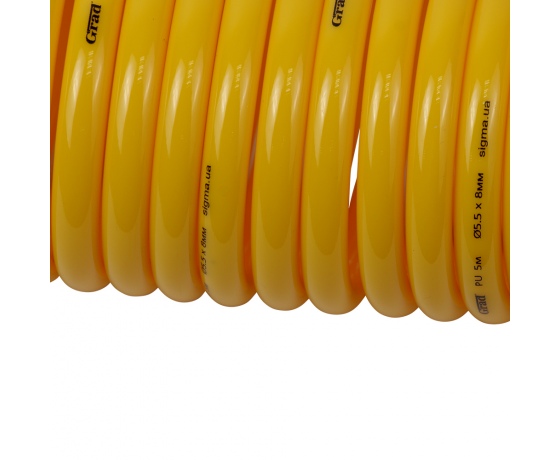 Фото 5 - Шланг спиральный PU 5м 5.5×8мм GRAD (7011715)