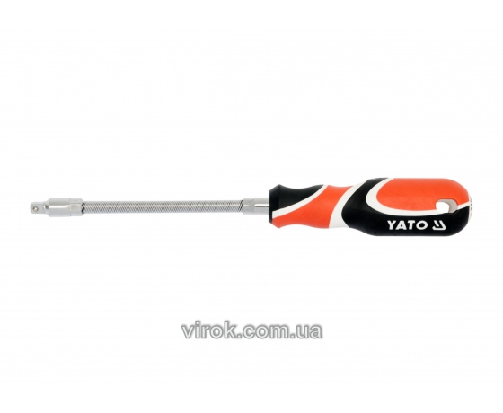 Фото 2 - Викрутка з гнучким стержнем YATO 1/4