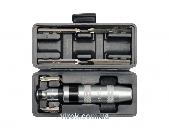 Фото 2 - Викрутка-тримач ударна YATO з насадками 5/16