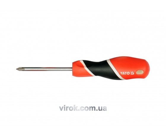 Фото 2 - Викрутка хрестова YATO PH1 х 100 мм
