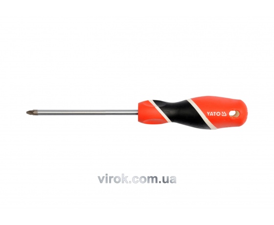 Фото 2 - Викрутка хрестова YATO PZ1 х 100 мм