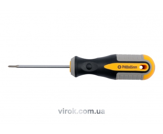 Фото 2 - Викрутка хрестова VOREL PH00 х 65 мм