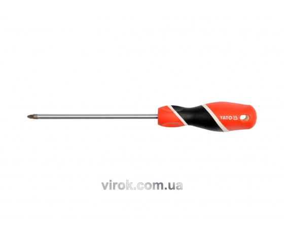 Фото 2 - Викрутка хрестова YATO PZ2 х 150 мм