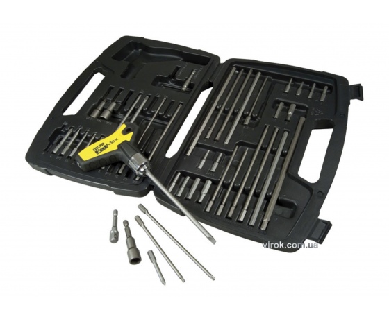 Фото 2 - Викрутка-тримач з тріщаткою STANLEY 