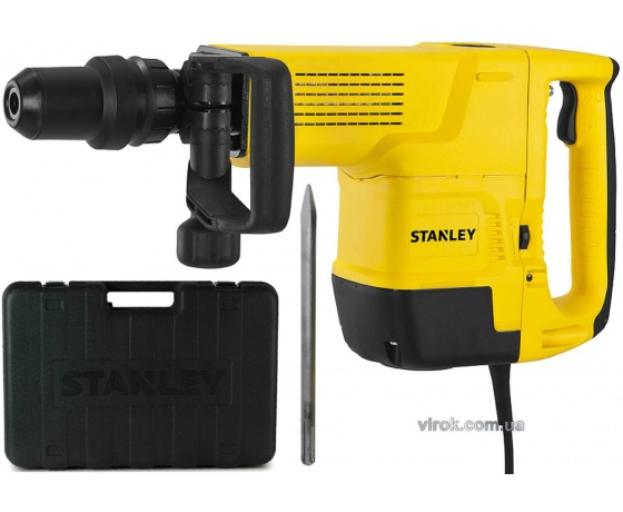 Фото 2 - Відбійний молоток мережевий SDS-Max STANLEY 1600 Вт + кейс