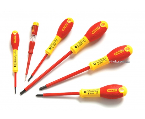 Фото 2 - Набір викруток діелектричних STANLEY 