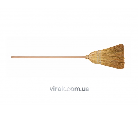 Фото 2 - Віник з ручкою (сорго)