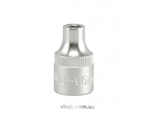 Фото 2 - Головка торцева шестигранна YATO 3/8