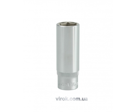 Фото 2 - Головка торцева шестигранна довга YATO 3/8