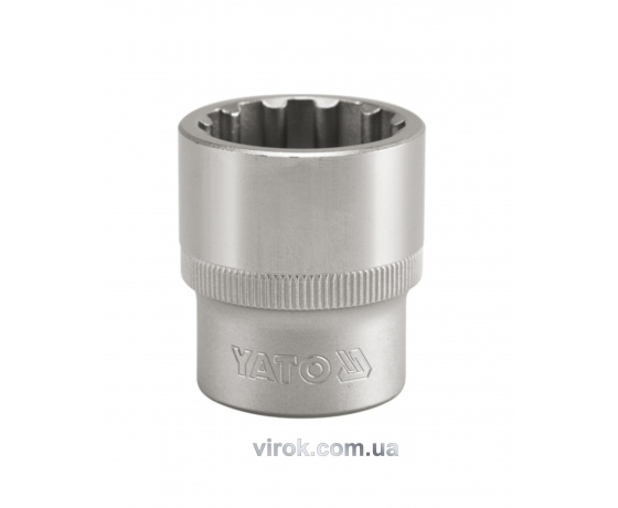Фото 2 - Головка торцева SPLINE YATO 1/2