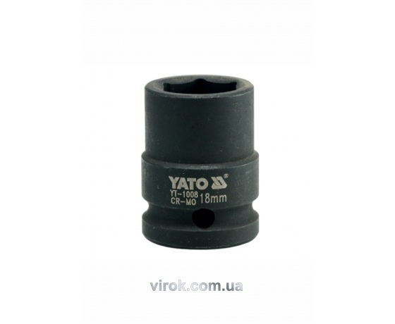 Фото 2 - Головка торцева ударна шестигранна YATO 1/2