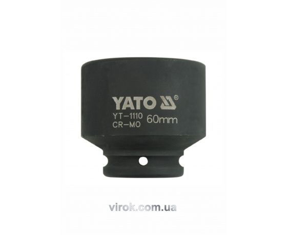 Фото 2 - Головка торцева ударна шестигранна YATO 3/4