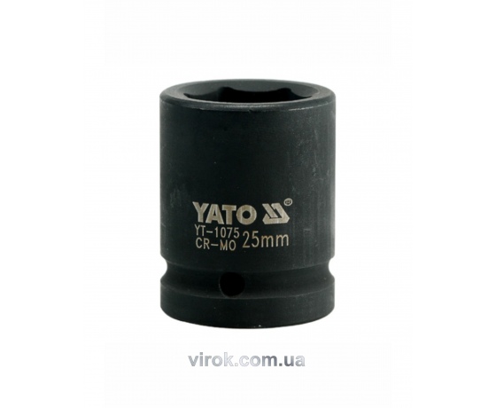 Фото 2 - Головка торцева ударна шестигранна YATO 3/4