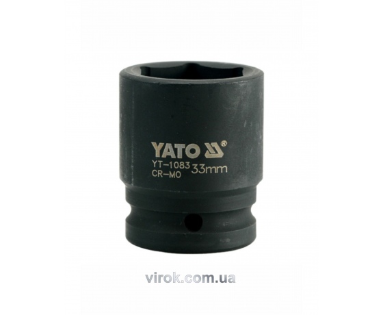 Фото 2 - Головка торцева ударна шестигранна YATO 3/4