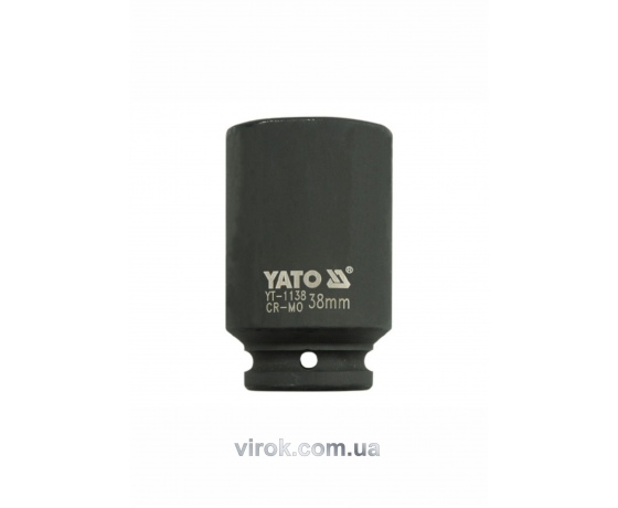 Фото 2 - Головка торцева ударна шестигранна YATO 3/4