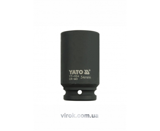 Фото 2 - Головка торцева ударна шестигранна YATO 3/4