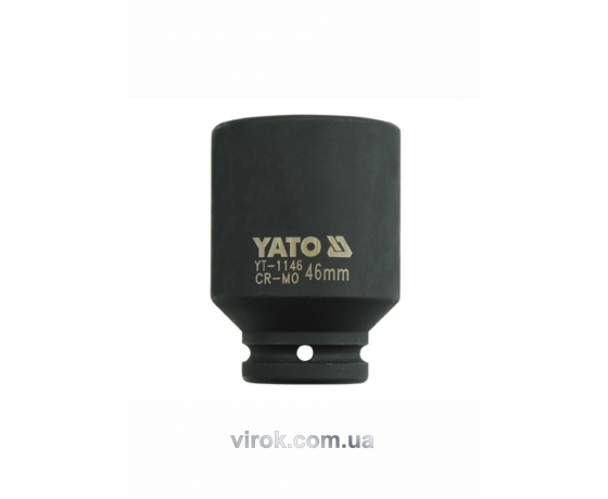 Фото 2 - Головка торцева ударна шестигранна YATO 3/4