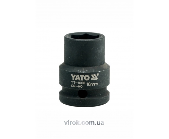 Фото 2 - Головка торцева ударна шестигранна YATO 1/2