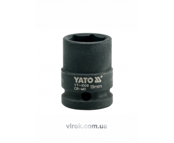Фото 2 - Головка торцева ударна шестигранна YATO 1/2