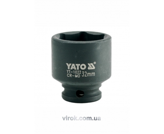 Фото 2 - Головка торцева ударна шестигранна YATO 1/2