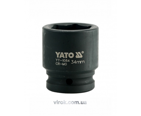Фото 2 - Головка торцева ударна шестигранна YATO 3/4