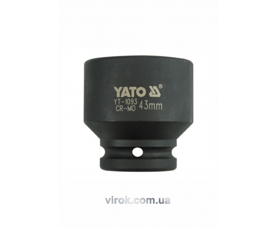 Фото 2 - Головка торцева ударна шестигранна YATO 3/4