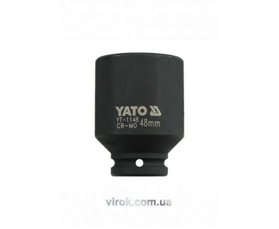 Фото 2 - Головка торцева ударна шестигранна YATO 3/4