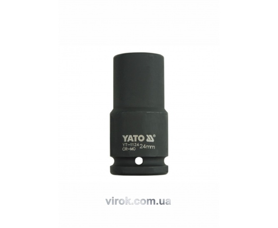 Фото 2 - Головка торцева ударна шестигранна YATO 3/4