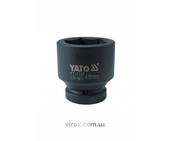 Фото 2 - Головка торцева ударна шестигранна YATO 1