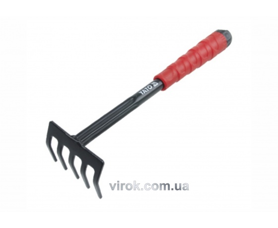 Фото 2 - Граблі садові металеві YATO 325 мм 5 зубів