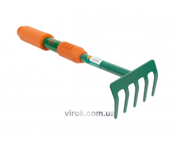 Фото 2 - Граблі-міні садові металеві FLO 365 мм 5 зубів