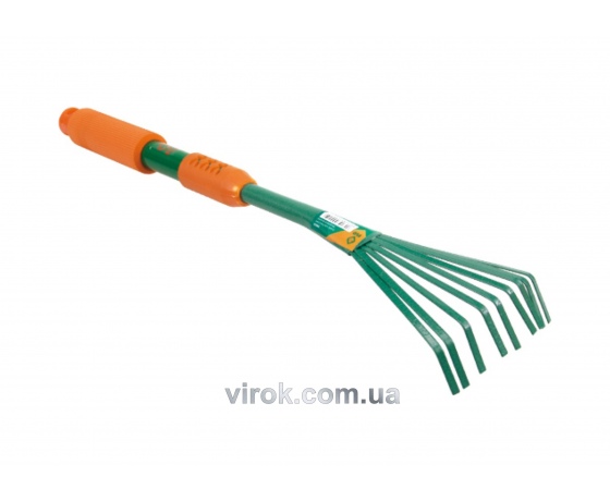 Фото 2 - Граблі-міні віялові металеві FLO 505 мм 9 зубів