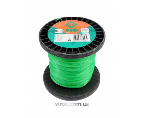 Фото 2 - Жилка для тримера 5-кутна на котушці FLO 2 мм x 90 м