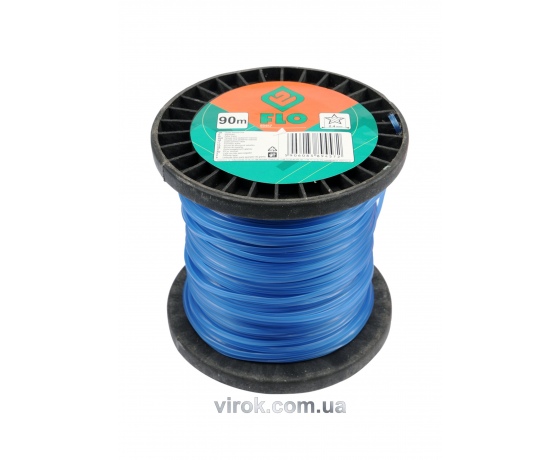 Фото 2 - Жилка для тримера 5-кутна на котушці FLO 2.4 мм x 90 м