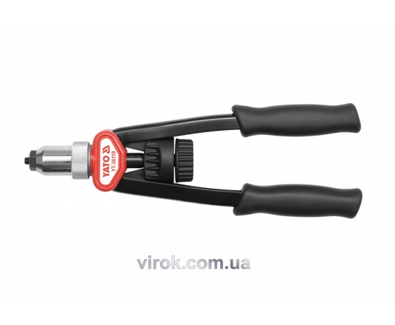 Фото 2 - Заклепочник дворучний різьбовий YATO для нітогайок М5-12 мм 338 мм