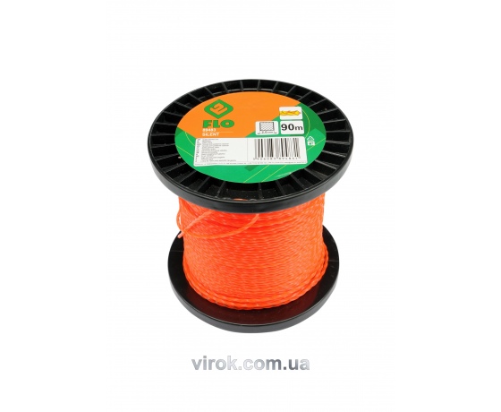 Фото 2 - Жилка для тримера квадратна на котушці FLO 2 мм х 90 м
