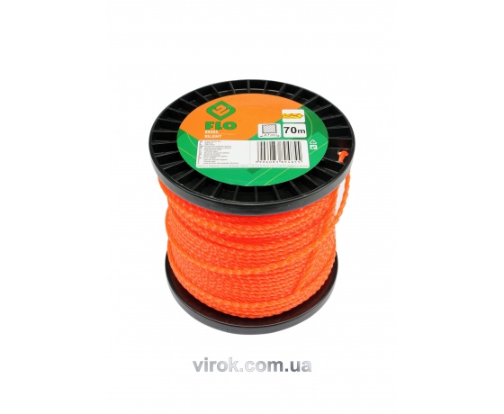 Фото 2 - Жилка для тримера квадратна на котушці FLO 2.7 мм х 70 м